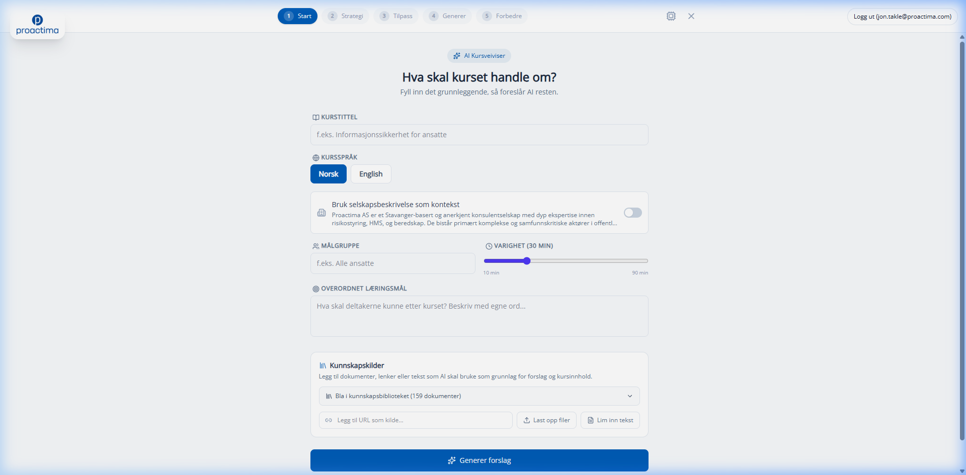 MyRiskLogic AI Wizard